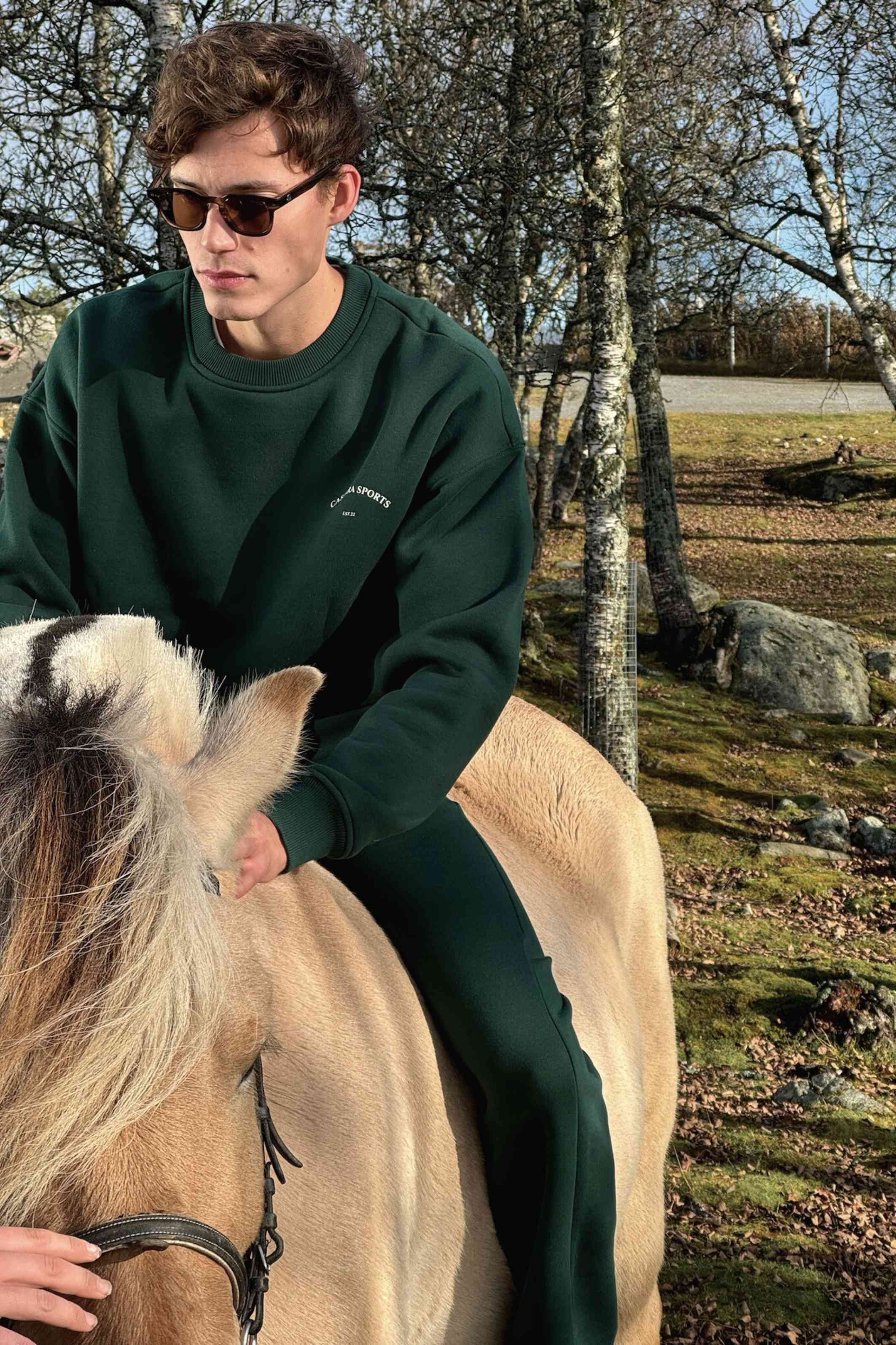 LIMITED EDITION︱M. Countryside Crewneck - Green